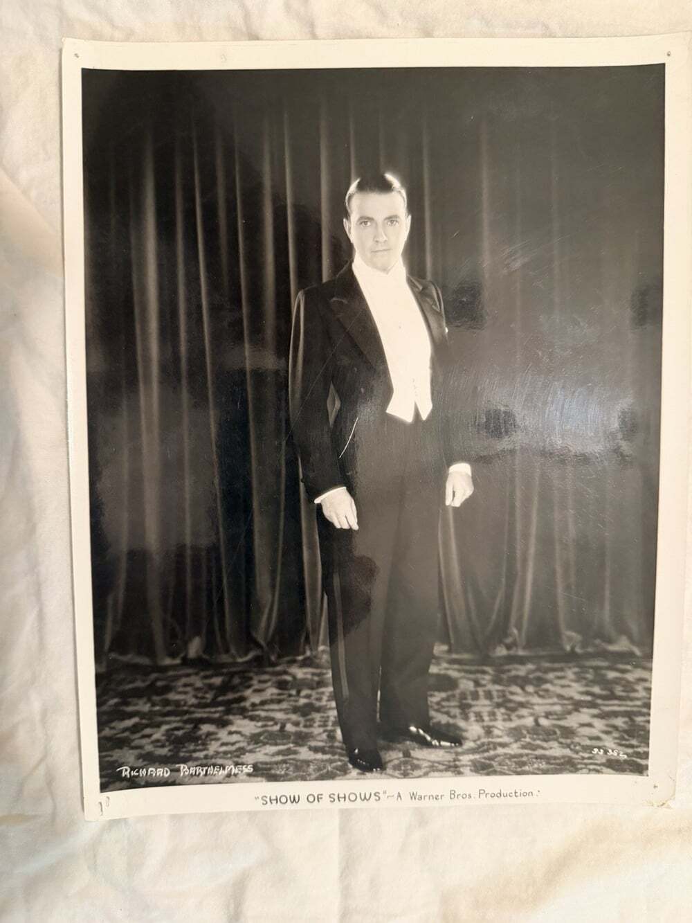 1929 THE SHOW OF SHOWS Original Movie Still RICHARD BARTHELMESS Warner Bros SS